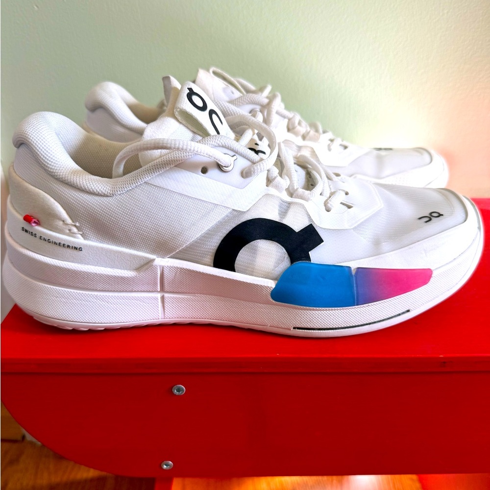ON The Rodger. Rodger Federer designed shoe for tennis.